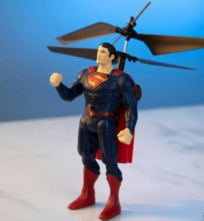 Superman FlyHero Pro figure hovering, product view